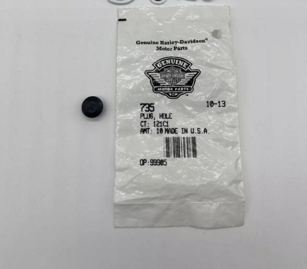 Harley-Davidson Hole Plug 735 Various Models 1/2