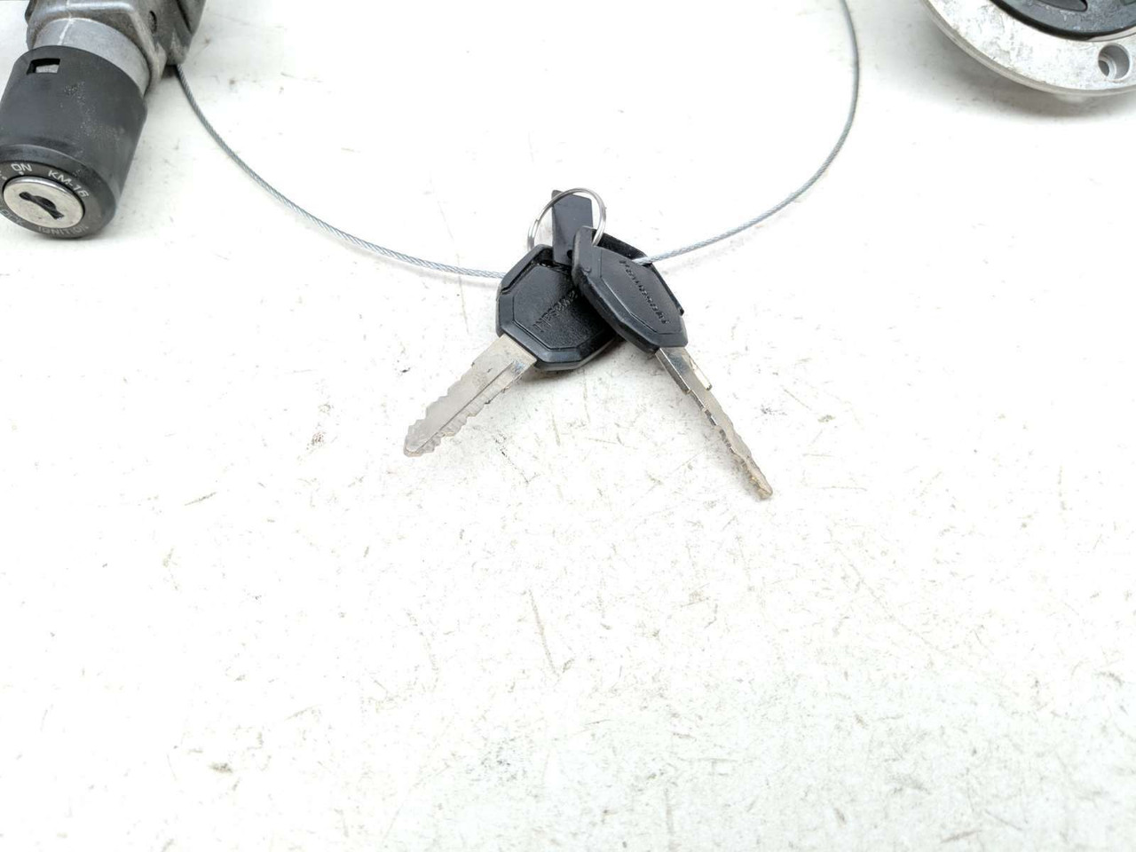 23 Kawasaki BR125 Z125 Pro Lock Set Ignition Switch Cap And Keys