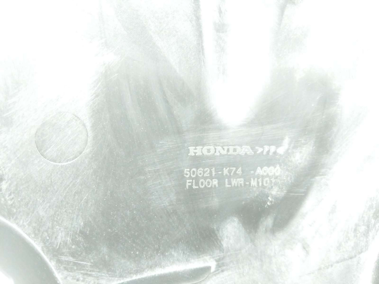 22 23 Honda NVA110 Navi Lower Floor Skid Plate Cover Panel 50621