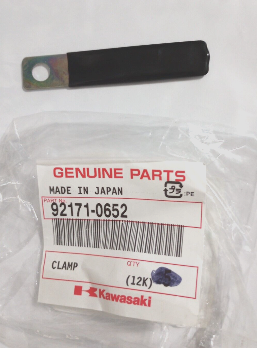 NOS Kawasaki Hose Clamp 92171-0652 Mule KX Ninja Z Versys KLR