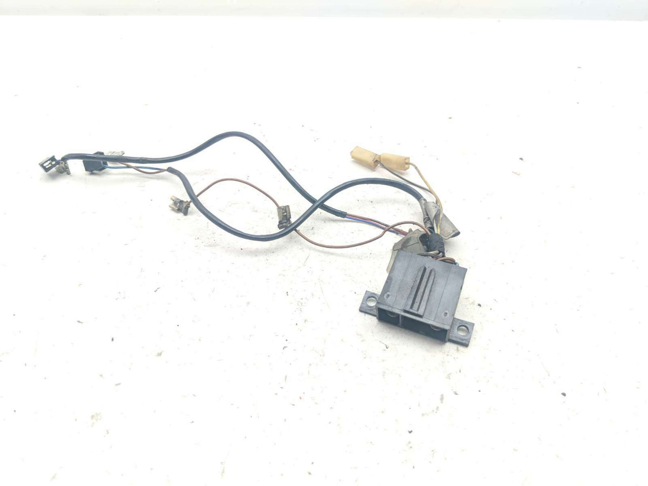 91 BMW K75 S Rear Brake Tail Light Lamp Lens Wire Harness - Sun