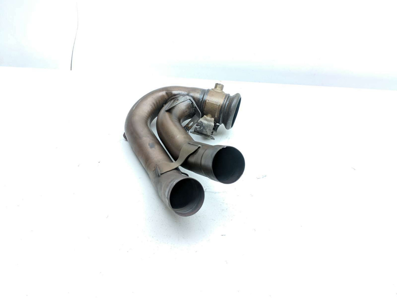 16 Ducati Hypermotard 939 Rear Center Exhaust Header Pipe Manifold