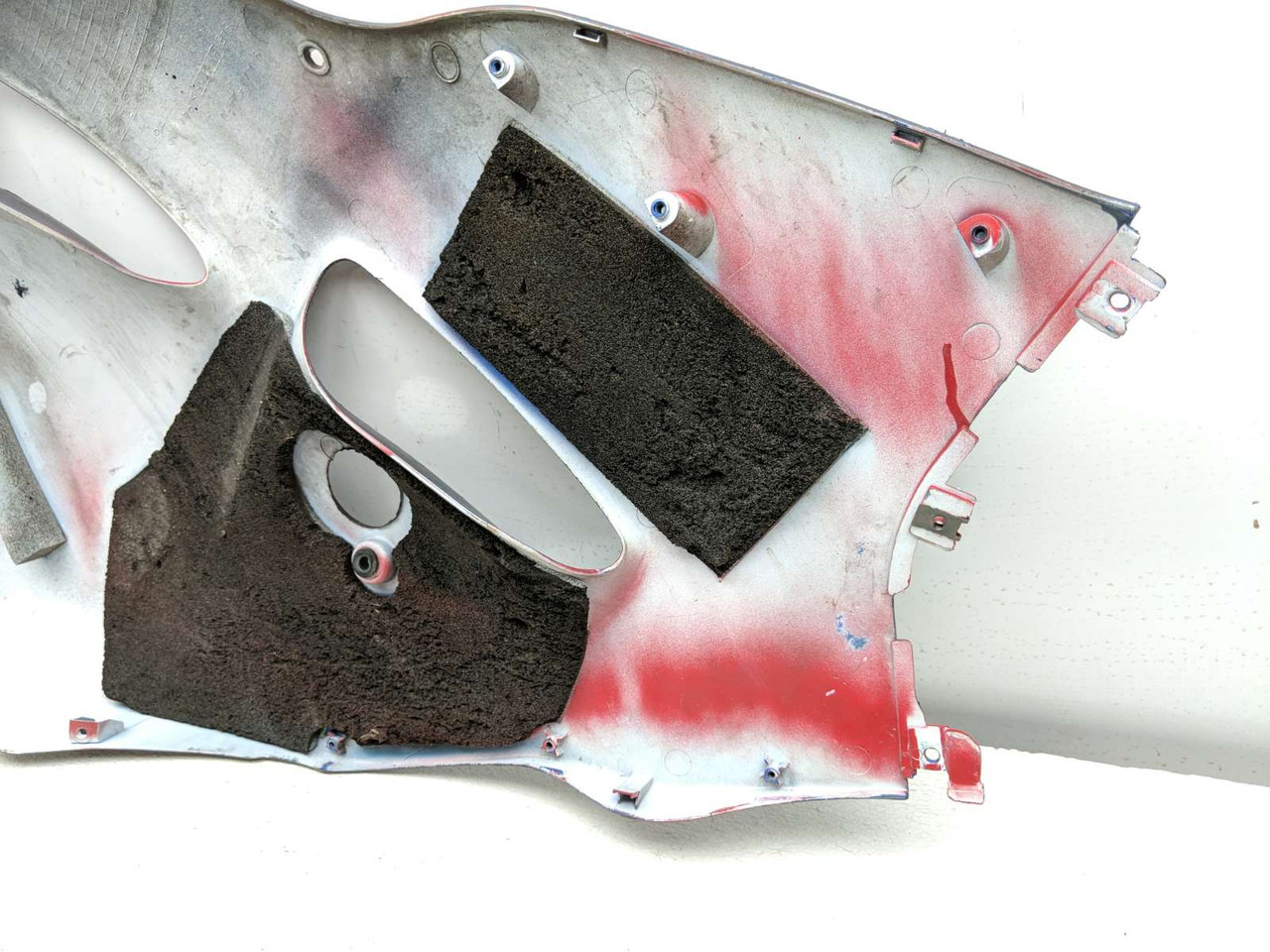 99 07 Suzuki Hayabusa GSX1300R Right Side Mid Fairing Cover