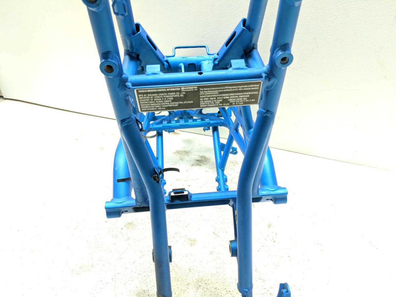 22 CFMoto 300NK Main Frame Chassis STRAIGHT SLVG - Sun Coast Cycle