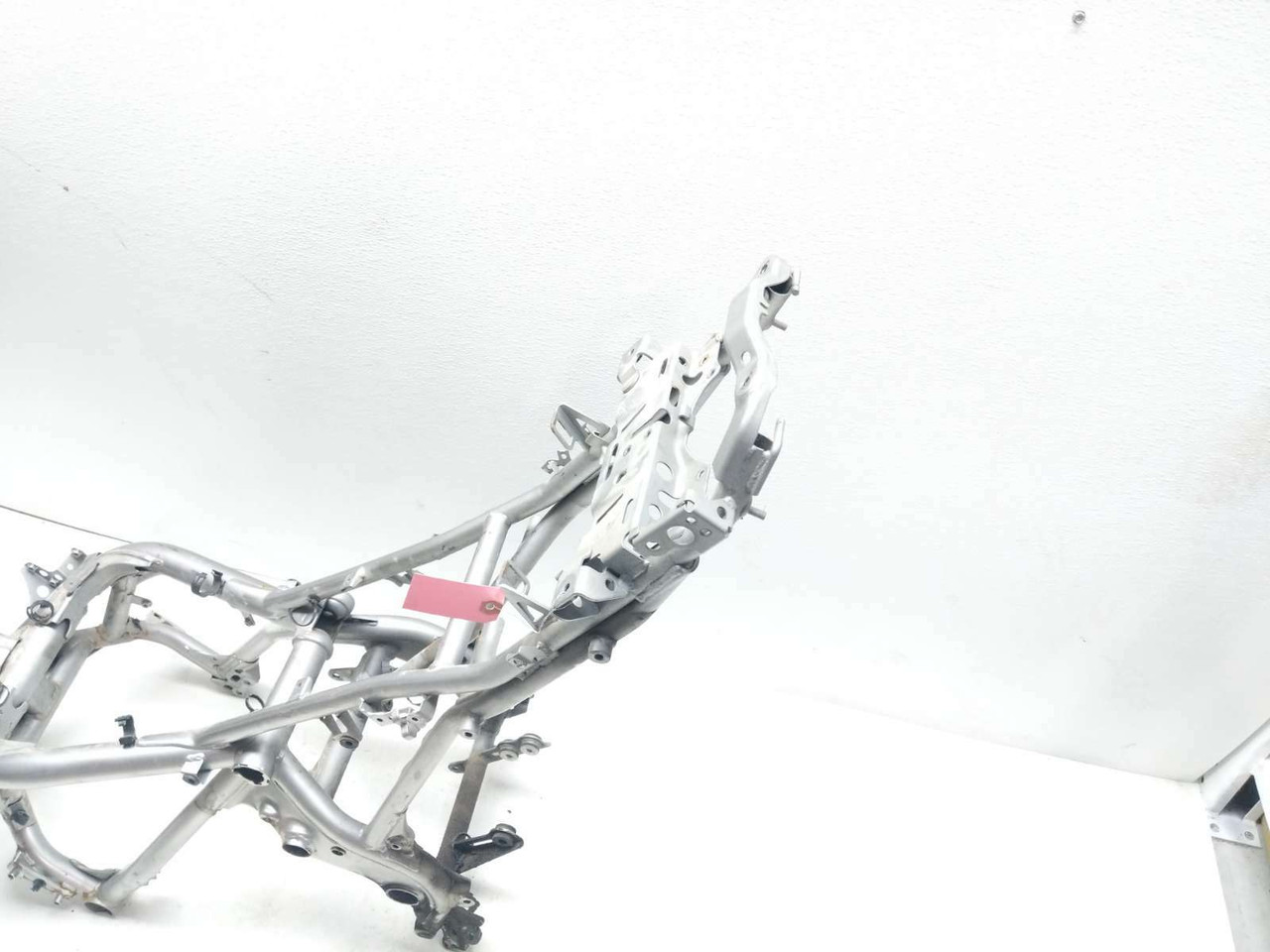 08 Kawasaki Versys 650 KLE650 Main Frame Chassis BENT SLVG - Sun