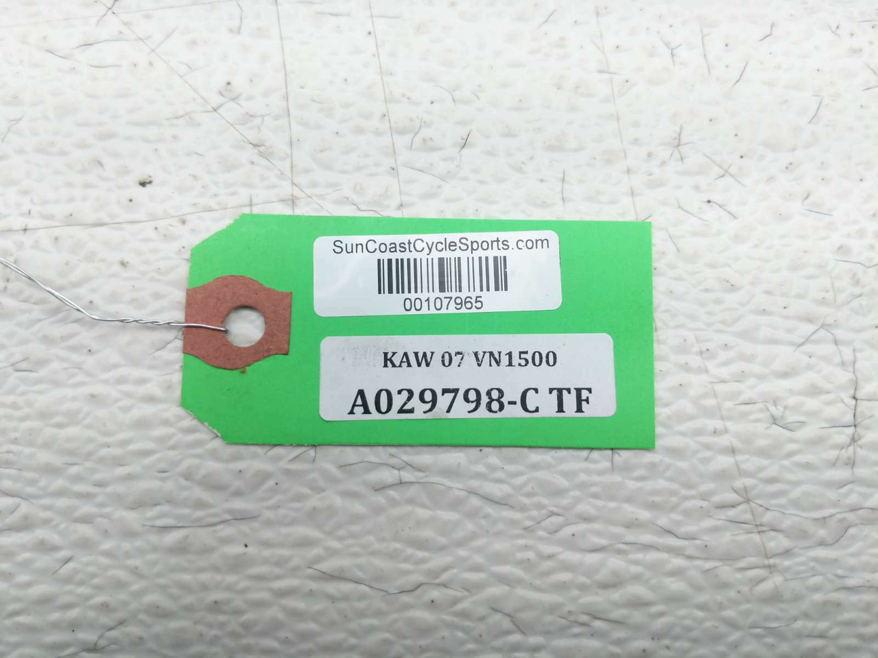 07 Kawasaki Vulcan 1500 Classic VN1500 Lockset Ignition Switch Cap