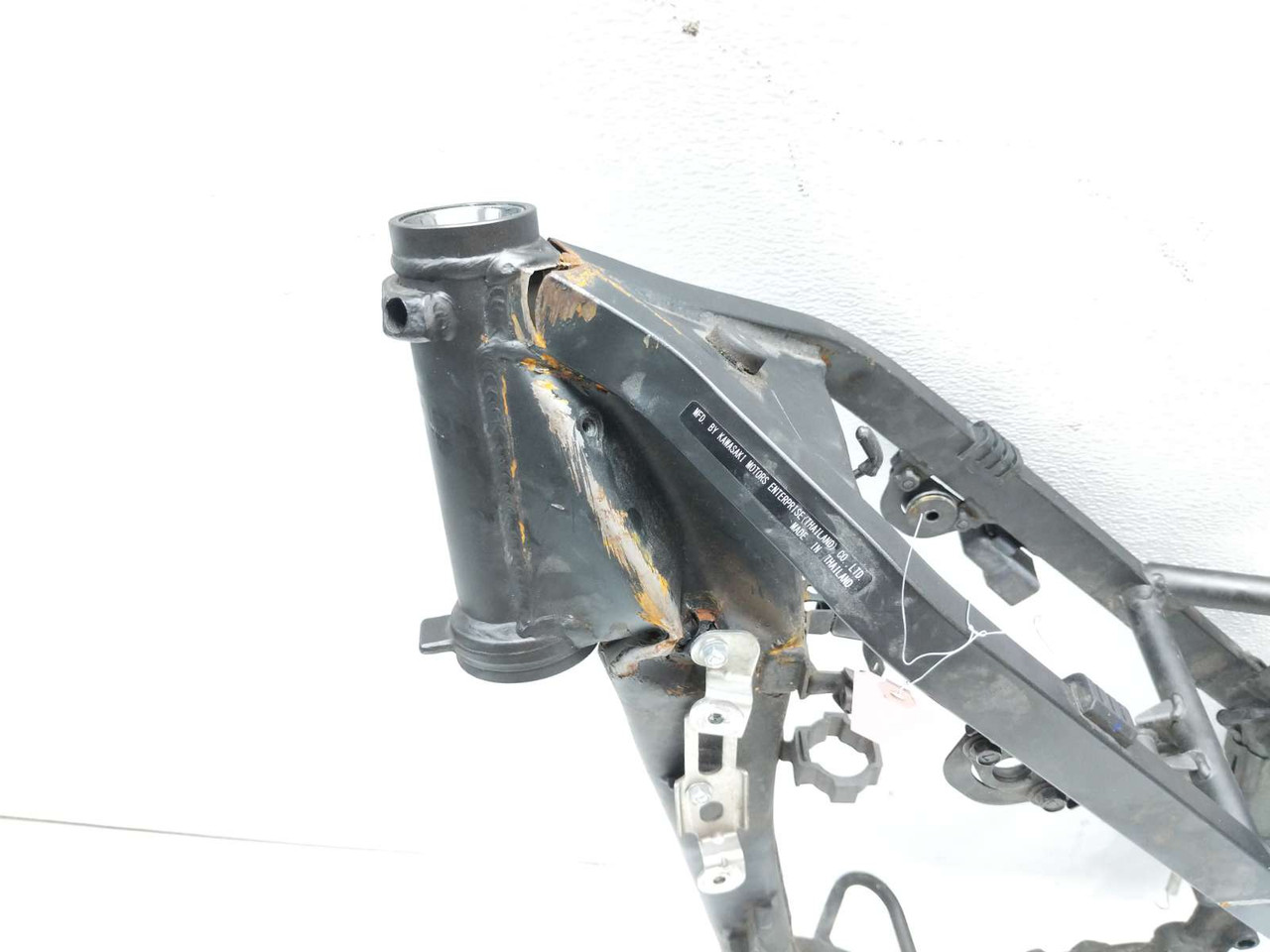 23 Kawasaki KLX300E Main Frame Chassis BENT SLVG - Sun Coast