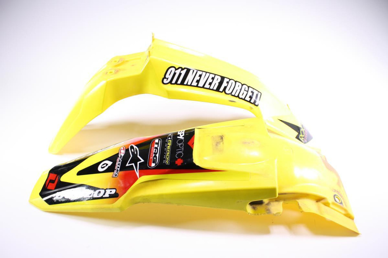 08 Suzuki RMZ450 Body Work Fender Cover Panel Kit - Sun