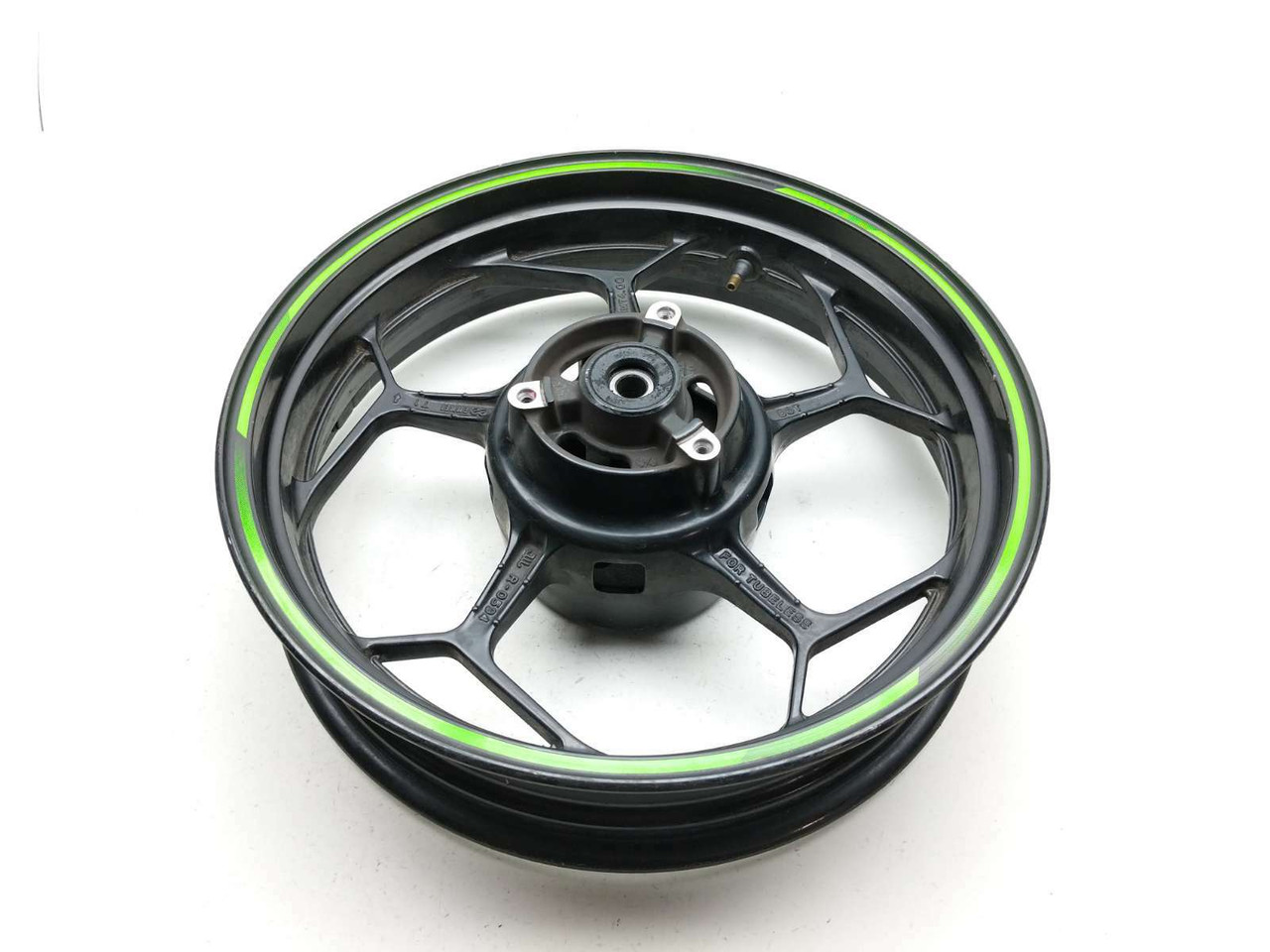 13 Kawasaki Ninja EX300 Rear Wheel Rim STRAIGHT 17X4.00 - Sun
