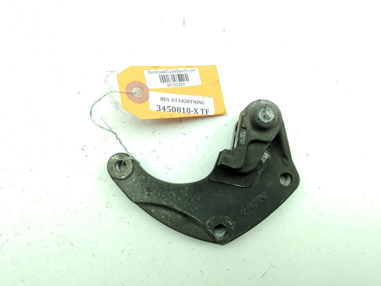03 04 Buell Lightning XB9S Rear Brake Caliper Mount Bracket - Sun