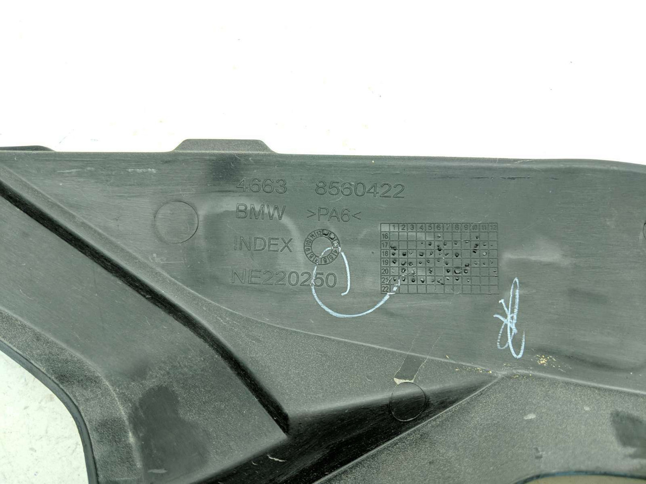 21 22 23 BMW G310 GS Right Inner Side Fairing Cover Panel 4663