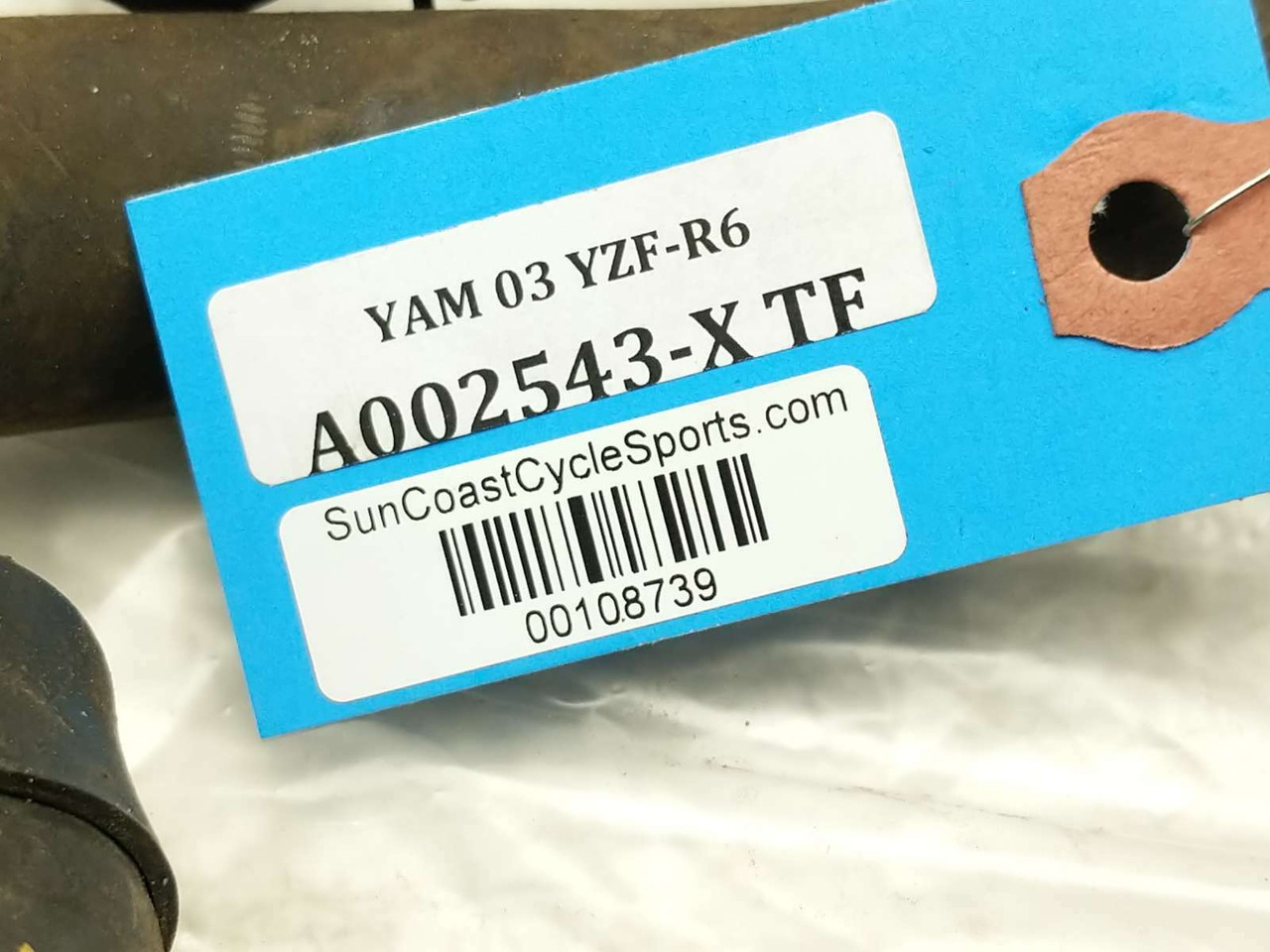 03 04 05 Yamaha YZF R6 Radiator Hose Set Kit - Sun Coast Cycle