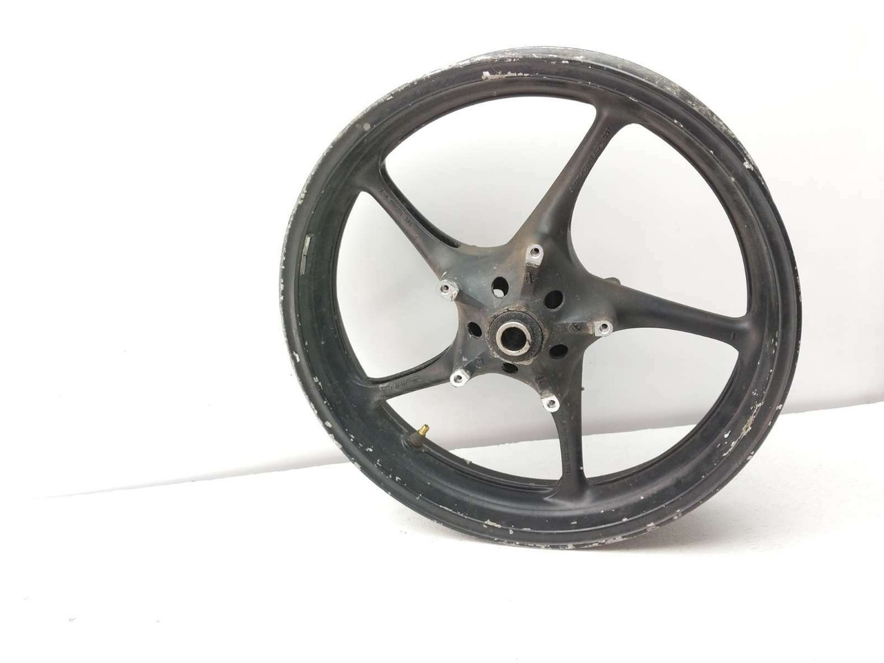 YZF-R6 13s 純正フロントホイール 03 04 05 Yamaha YZF R6 Front Wheel Rim STRAIGHT 17X3.50 - Sun