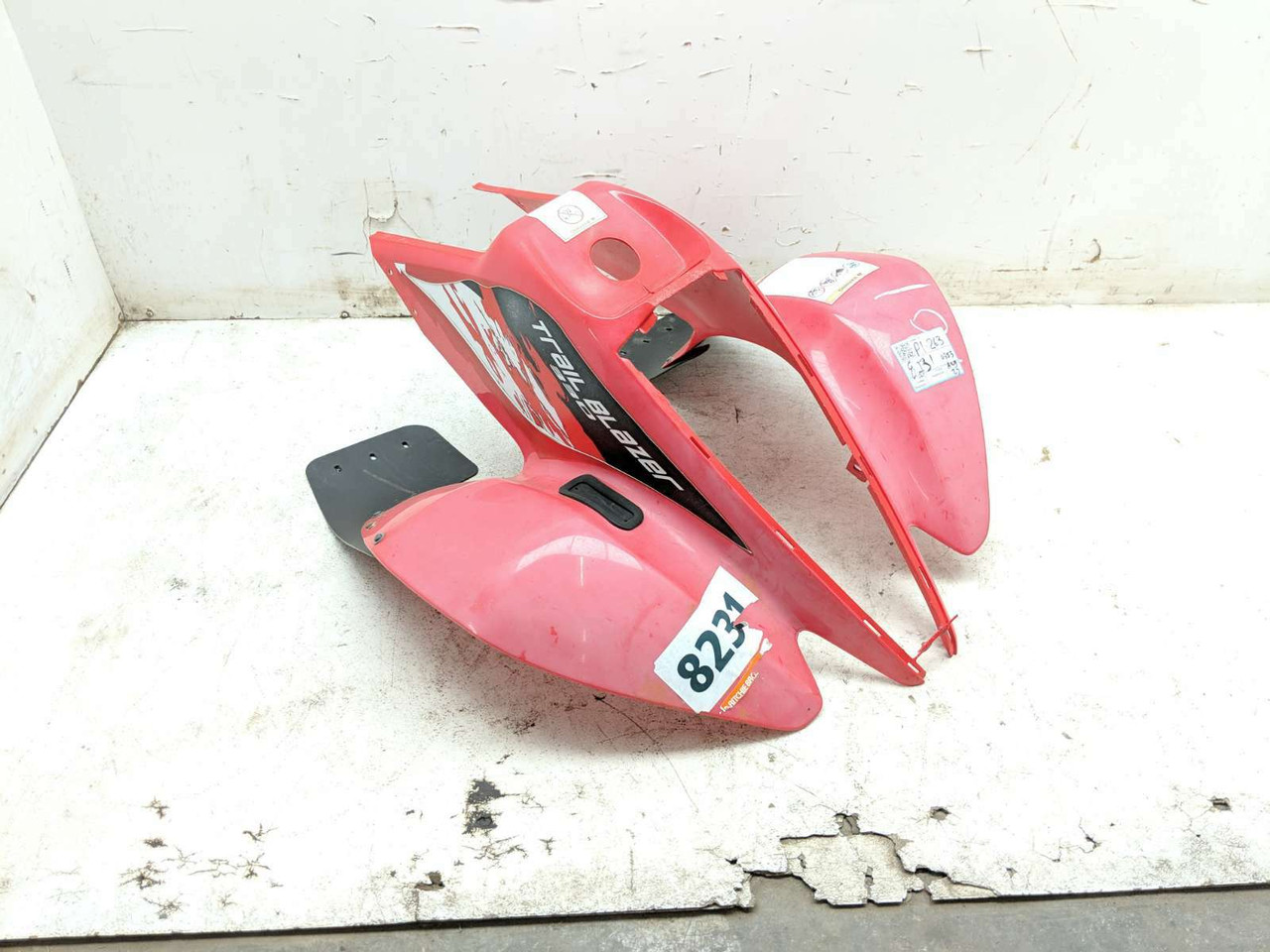 07 Honda Sportrax TRX250EX Front Fender Cover Panel Fairing - Sun