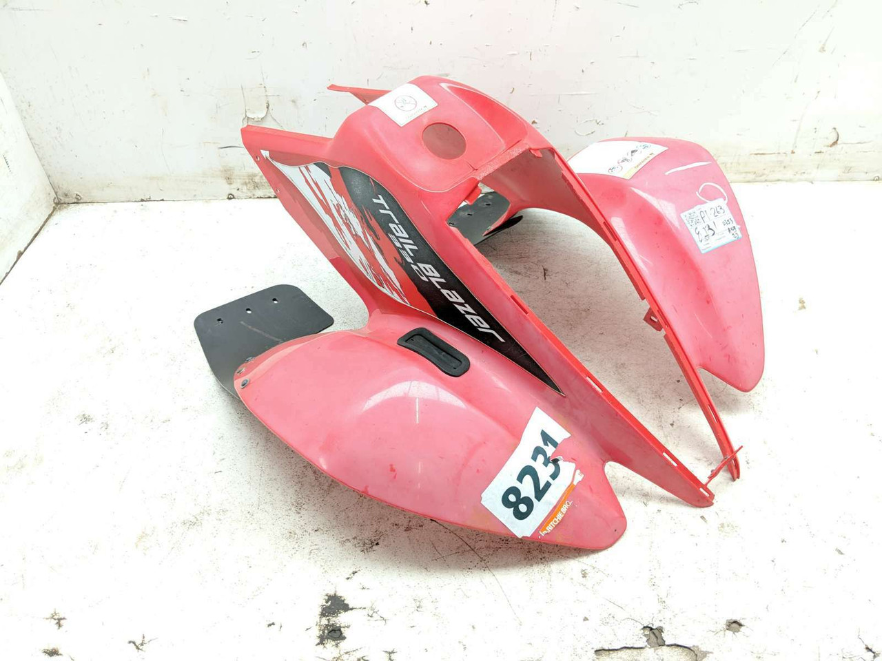 07 Honda Sportrax TRX250EX Front Fender Cover Panel Fairing - Sun