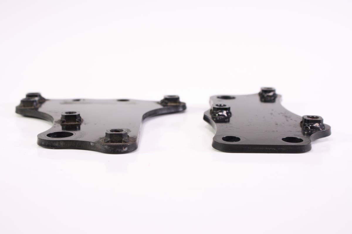 12 Yamaha FZ6R Left Right Engine Motor Mount Brackets TRSH DV