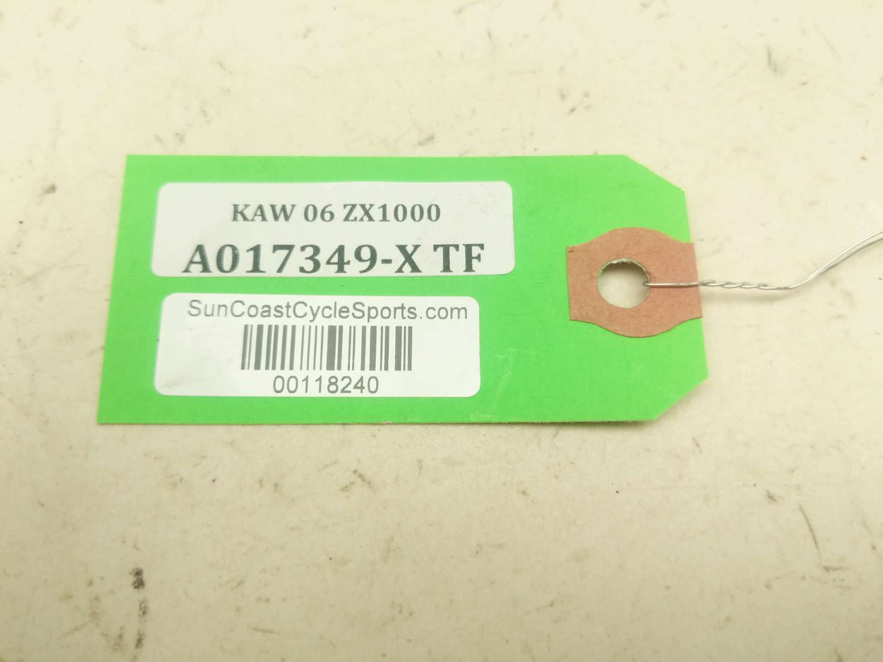 06 07 Kawasaki Ninja ZX10 ZX10R Upper Fork Adjustment Caps Pair