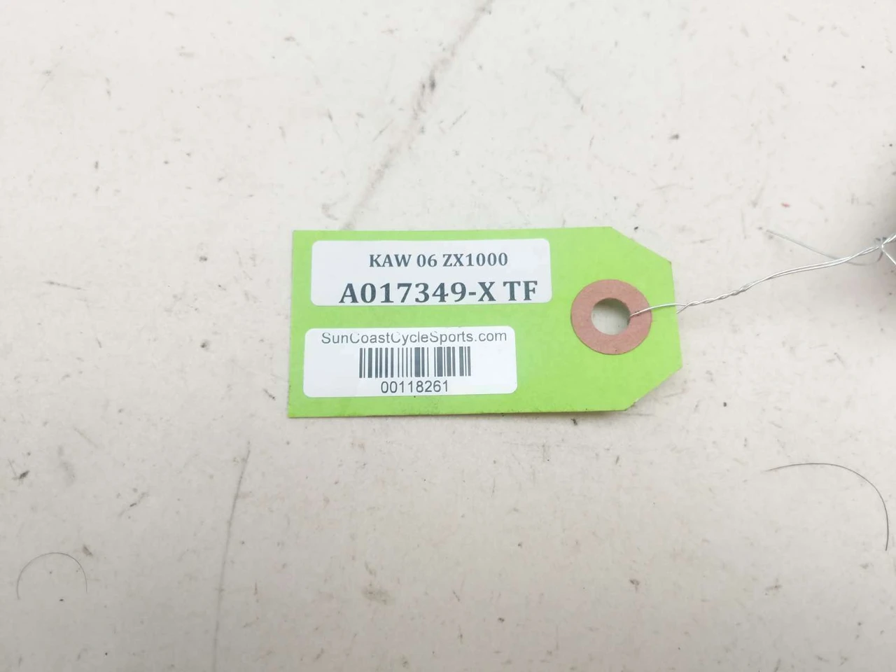 06 07 Kawasaki Ninja ZX10 ZX10R Right Rear Passenger Foot Peg