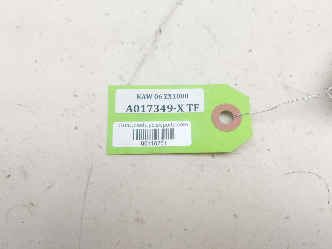 06 07 Kawasaki Ninja ZX10 ZX10R Right Rear Passenger Foot Peg