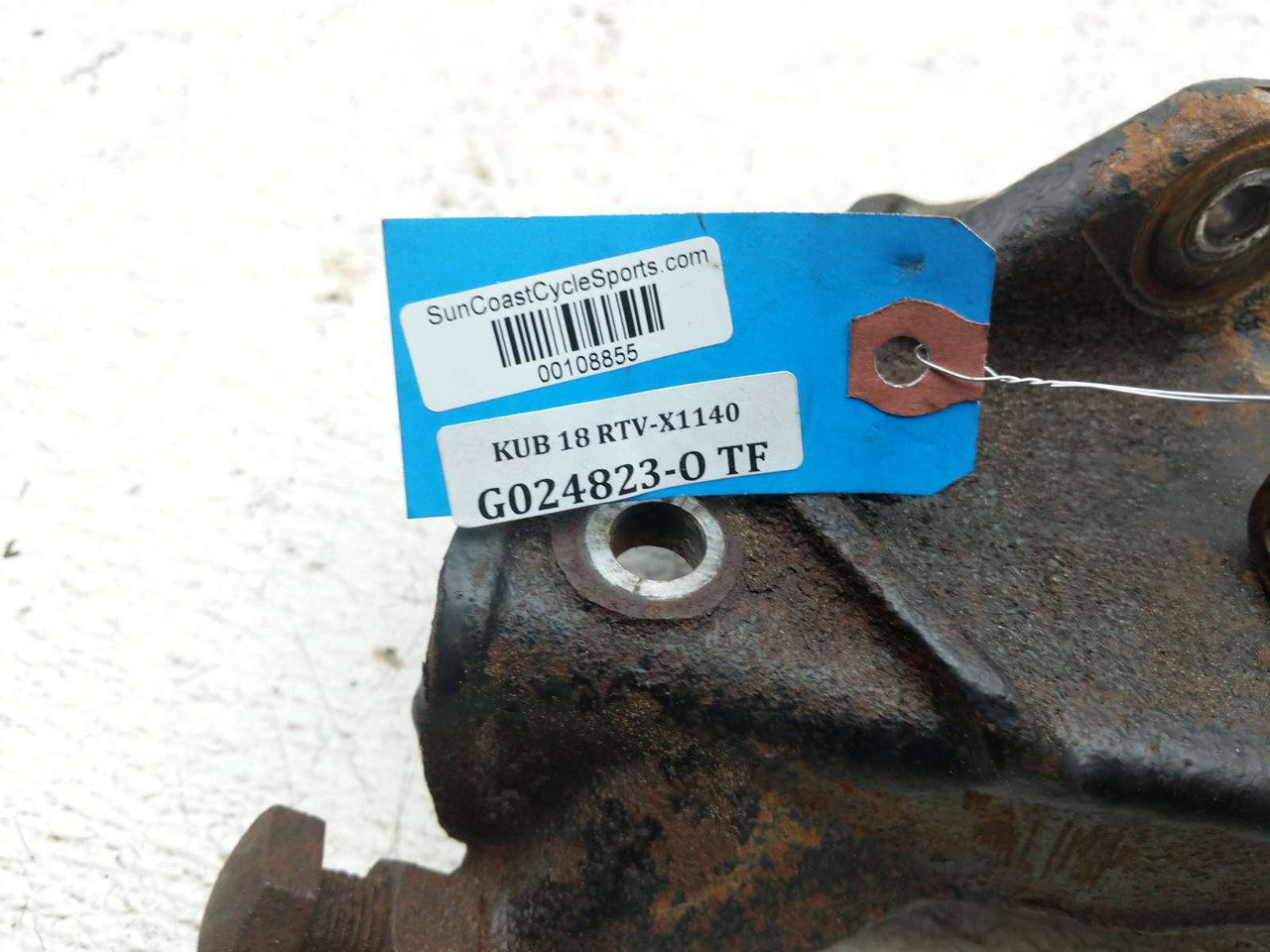 18 Kubota RTV X1140 Front Right Control A Arm Upper K7591-18740