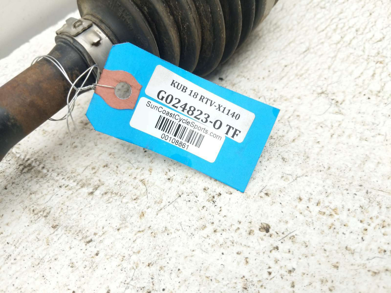 18 Kubota RTV X1140 Front Right CV Axle Half Shaft - Sun Coast