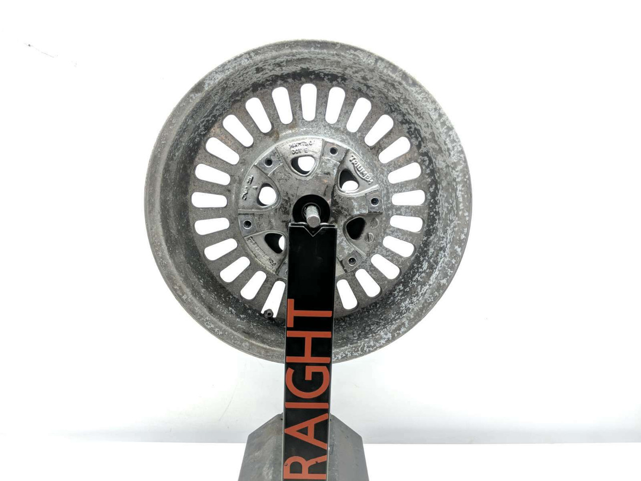 04-09 Triumph Rocket 3 III Rear Wheel Rim STRAIGHT 16 X 5.00 - Sun