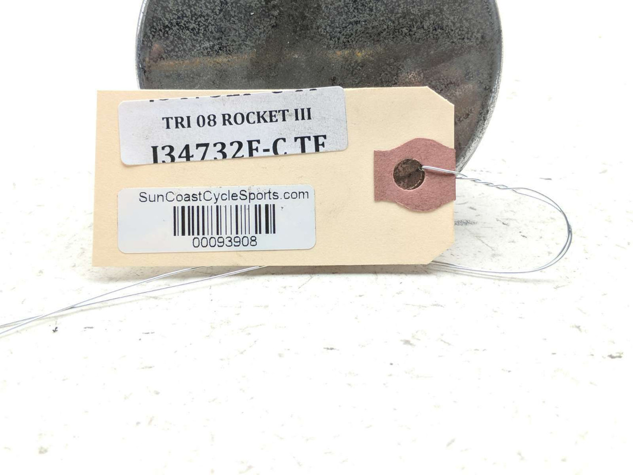 04-09 Triumph Rocket 3 III Petrol Gas Fuel Tank Cap Lid 31671