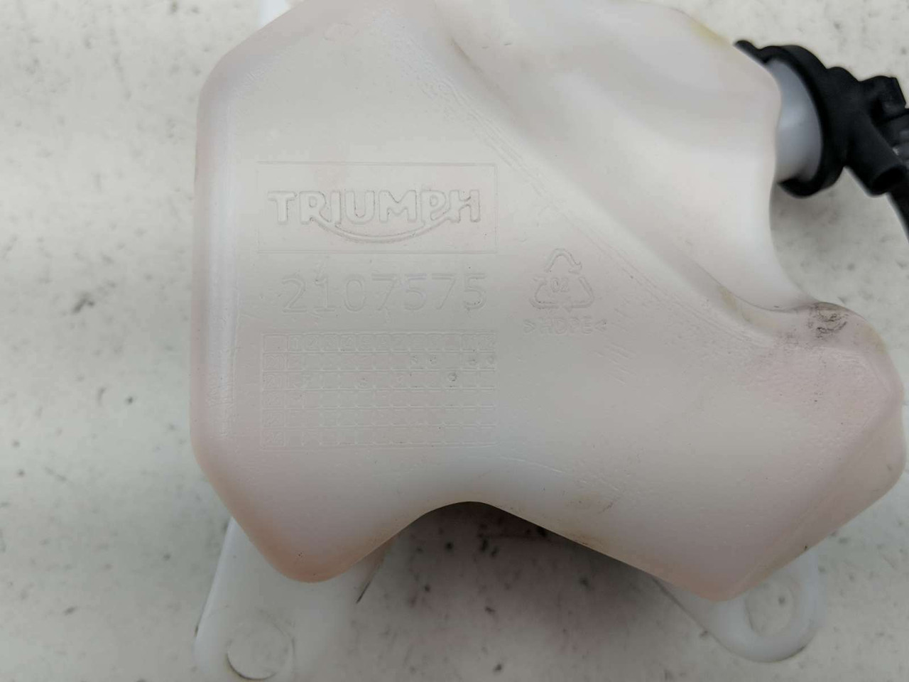 21-24 Triumph Trident 660 Coolant Overflow Reservoir Bottle Tank