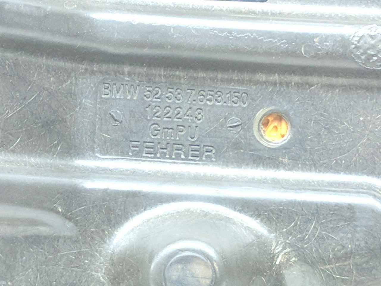 01-05 BMW F 650 CS F650CS Full One Piece Seat 7653150 52537653150