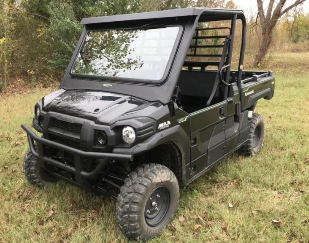 キプリスモルフォ 101mm 2016-2021 Kawasaki Mule Pro FX Lopro Steel Top Fortress 42010802