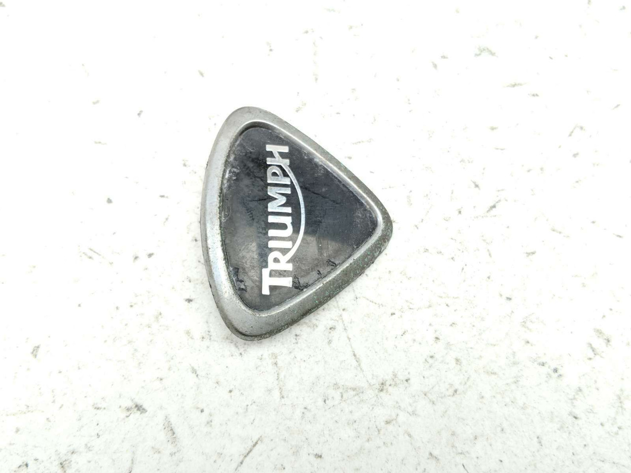 13-16 Triumph Trophy 1200 SE Stick On Triangle Emblem Badge - Sun