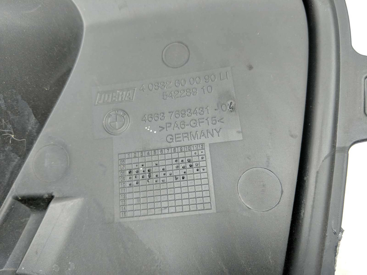 09-13 BMW R1200GS Adventure Left Side Fuel Tank Fairing Cover