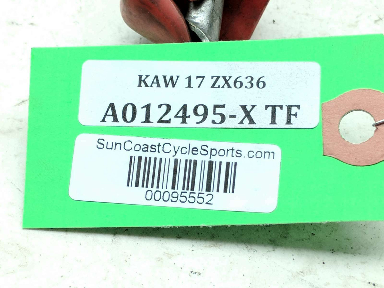 ご相談用 13-18 Kawasaki ZX 636 ZX6R Battery Positive Terminal Cable Wire