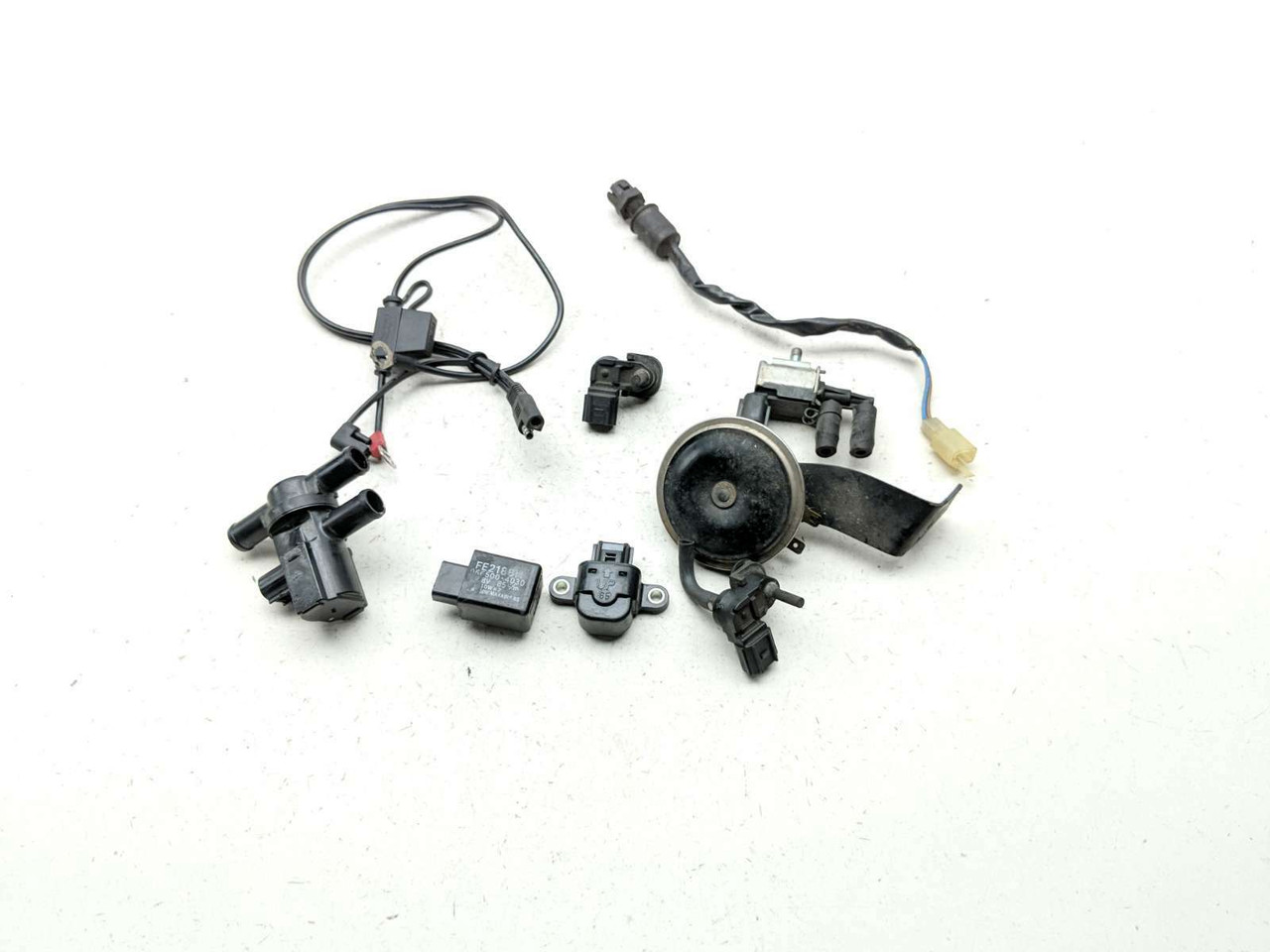 13-18 Kawasaki ZX 636 ZX6R Relay Sensor Set Brake Tip Over Air MAP