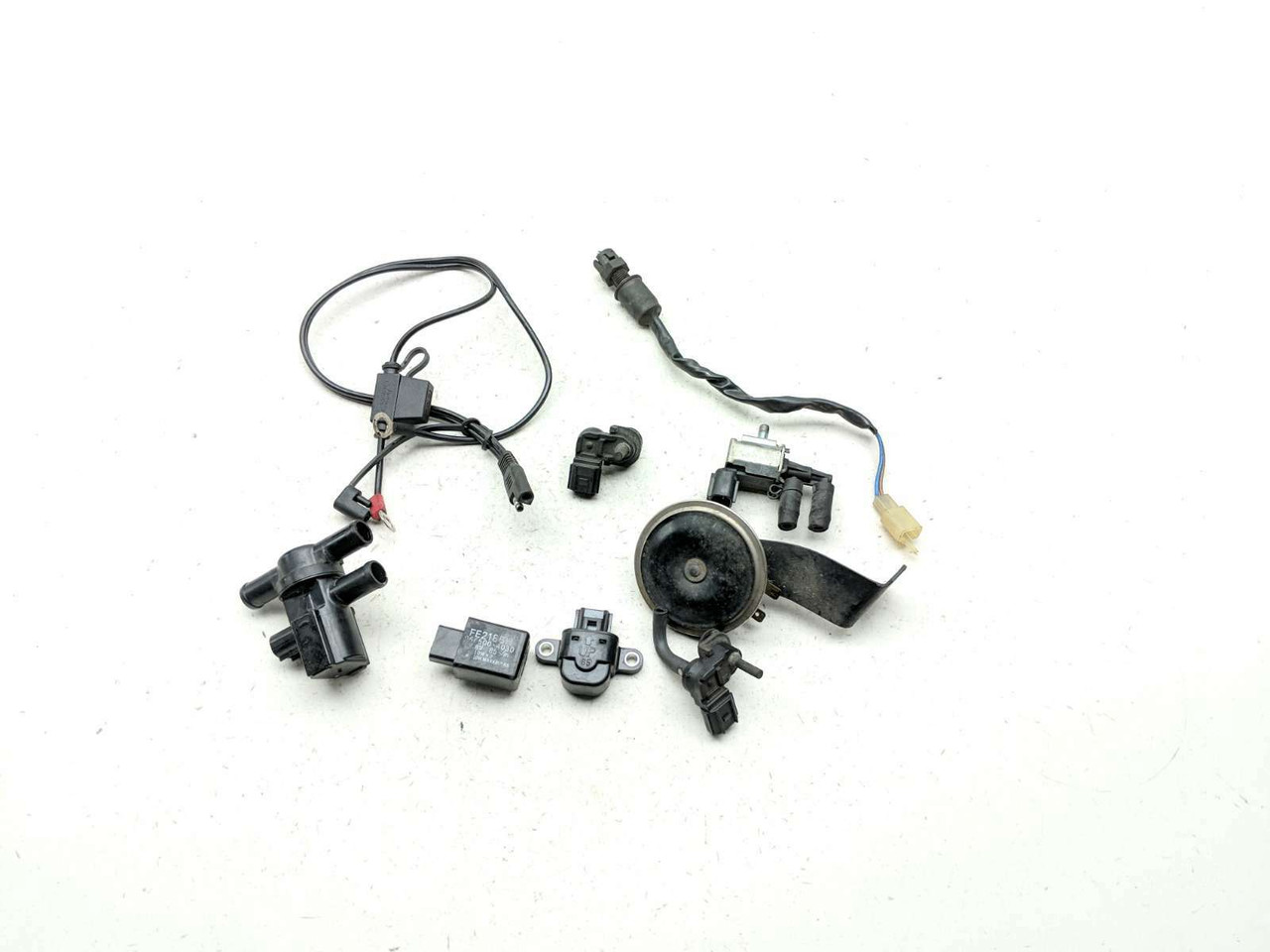 みやり① 13-18 Kawasaki ZX 636 ZX6R Relay Sensor Set Brake Tip Over Air MAP