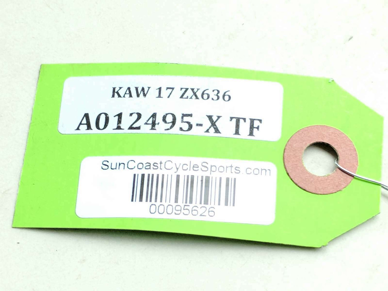 13-18 Kawasaki ZX 636 ZX6R Left Inner Side Trim Fairing