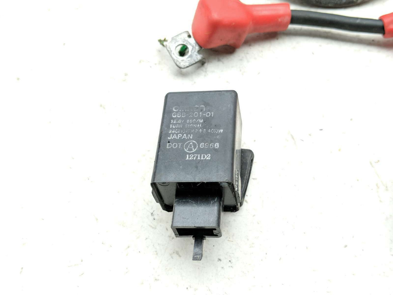 ②CB750★CB750K0★スピードパイロットランプ .リレー★レストア用 91-03 Honda CB750 Nighthawk 750 Relay Set Horn Battery Starter