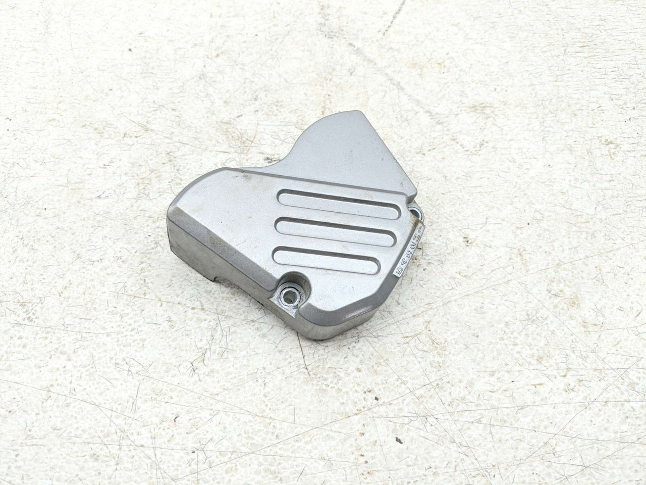 Protège-talon / Cache Chaîne Pour Suzuki DRZ 400 SM (2005-2020) – Aluminium Noir, Neuf, Fabrication Chinoise