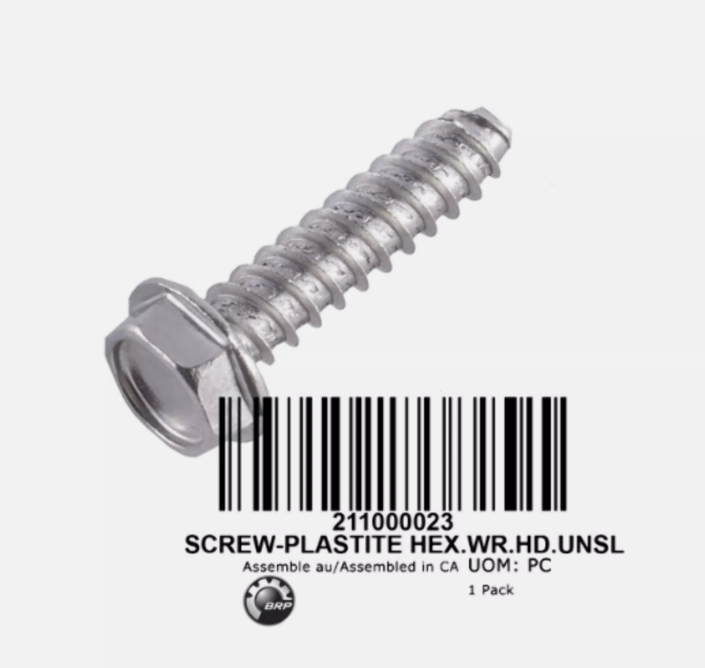QTY 3 | 2000-2024 BRP Can-Am Ski-Doo Sea-Doo OEM Hex Screw 14x7/8