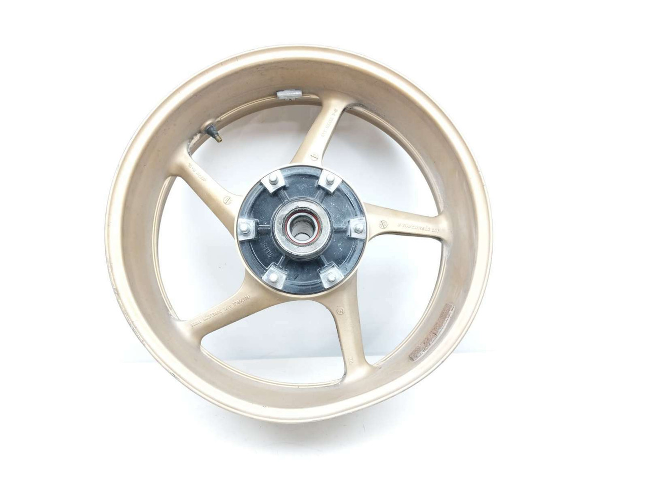 09-14 Yamaha YZF R1 Rear Wheel Rim DAMAGED 17x6.00 - Sun Coast 09-14 Yamaha YZF R1 Rear Wheel Rim DAMAGED 17x6.00 - Sun Coast