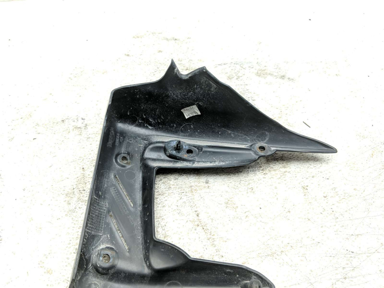 07-12 Triumph 675 Street Triple Right Front Radiator Side Fairing