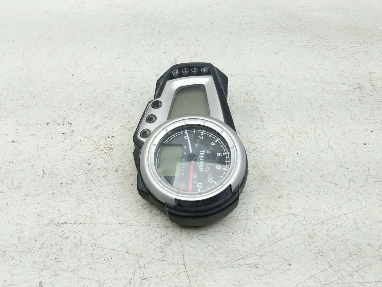 テスト 07-12 Triumph 675 Street Triple Instrument Gauge Cluster