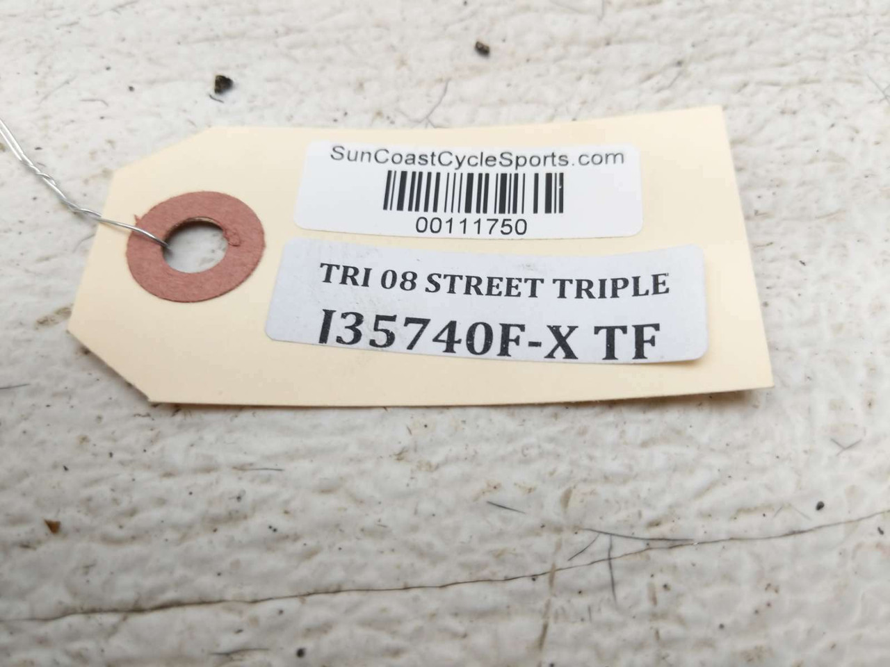 テスト 07-12 Triumph 675 Street Triple Instrument Gauge Cluster