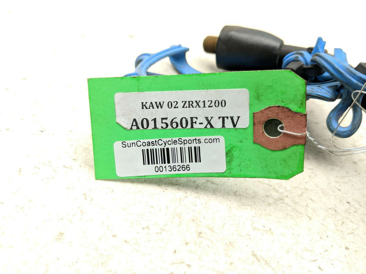 01-05 Kawasaki ZRX 1200 Left Rearview Mirror - Sun Coast Cycle