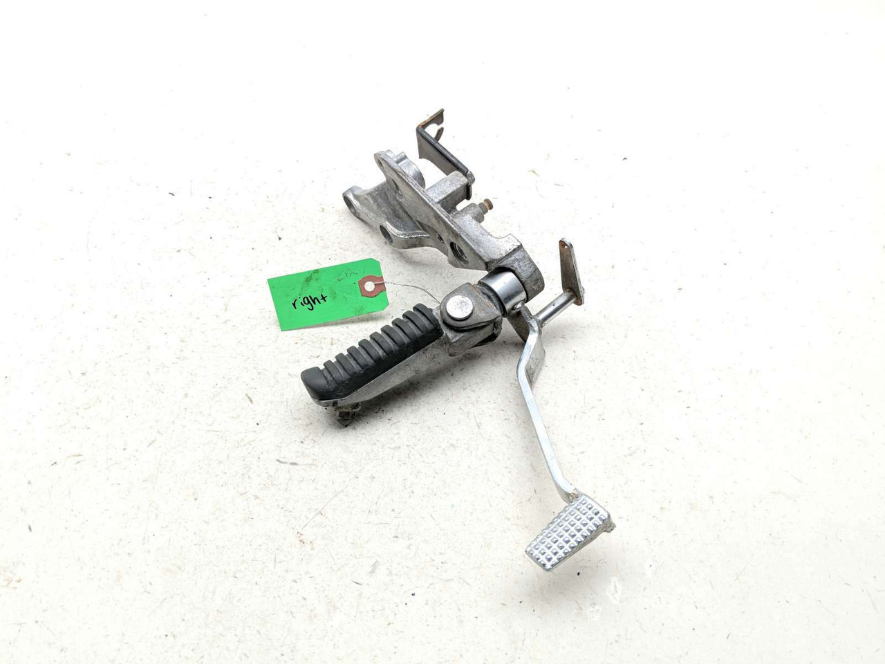 01-05 Kawasaki ZRX 1200 Front Driver Peg Rearset W/ Brake Pedal