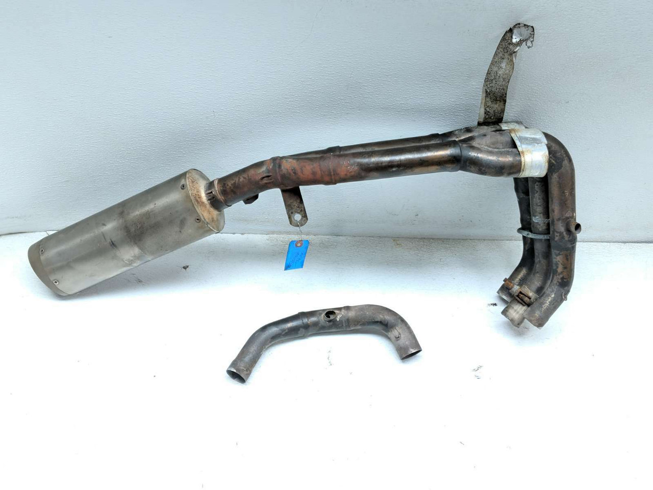 06-16 Yamaha YZF-R6 R6R Aftermarket M4 Full Exhaust Header Pipe