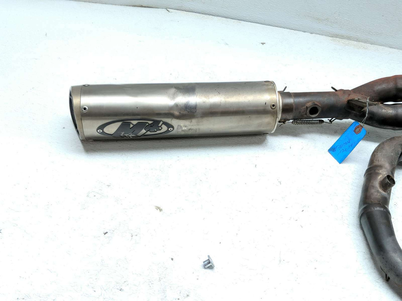06-16 Yamaha YZF-R6 R6R Aftermarket M4 Full Exhaust Header Pipe