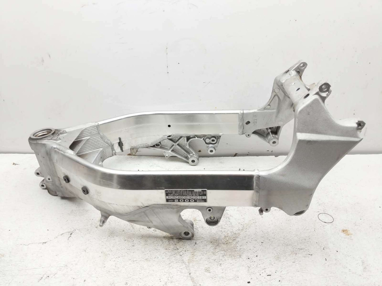 98-01 Honda VFR800 FI Interceptor Main Frame Chassis STRAIGHT SLVG