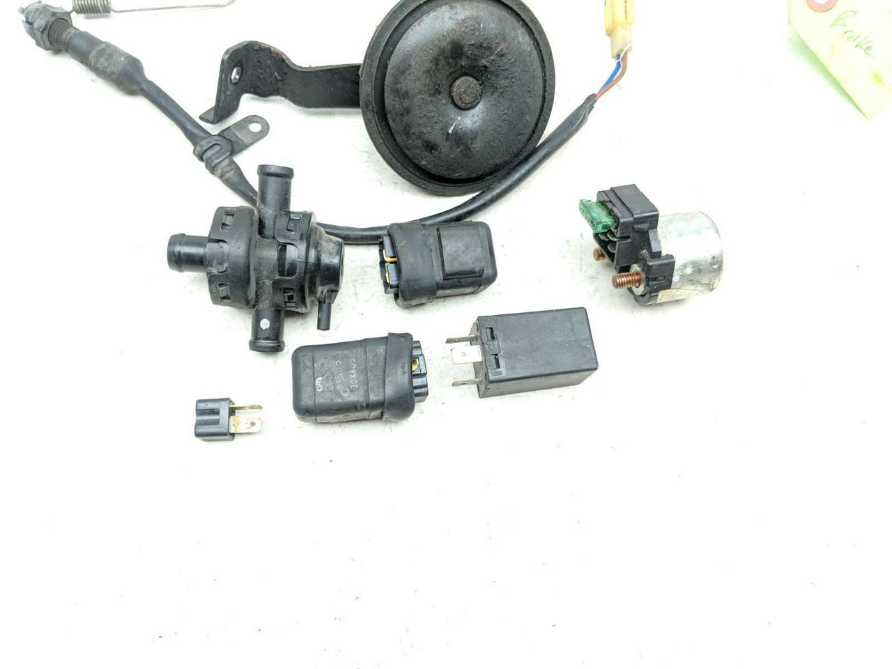 08-12 Kawasaki EX250 Ninja 250 Relay Set Horn Solenoid Brake