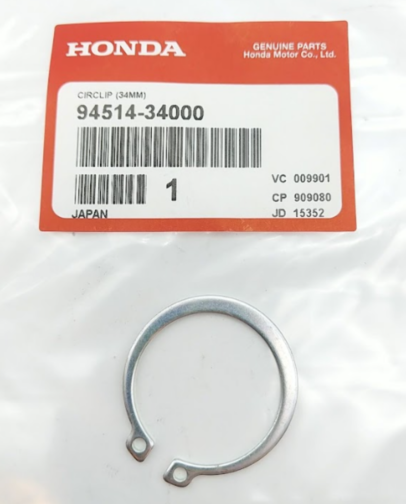 HONDA NEW OEM 1968-2024 Circlip (34MM) 94514-34000 Universal